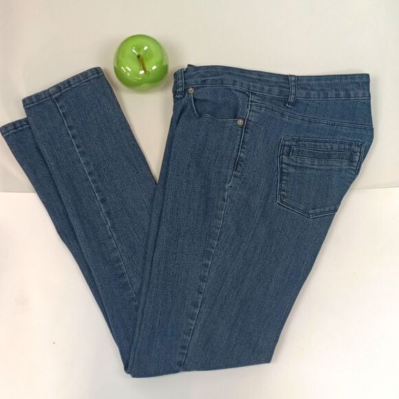 The Limited Women's Blue 917 Skinny Jeans sz 10 - Picture 7 of 9